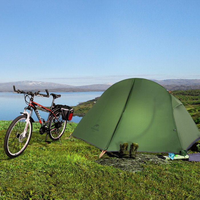 Палатка NATUREHIKE Cycling Ultralight Single Green