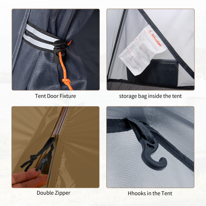 Палатка NATUREHIKE Cycling Ultralight Single Yellow