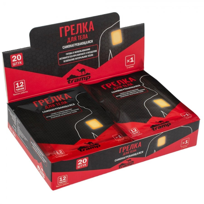 Tramp грелка для тела бокс 20 шт., 4743131061071
