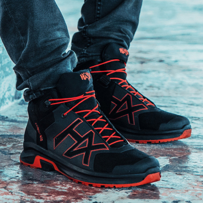 Кроссовки HAIX Connexis Go GTX Mid Black Fire