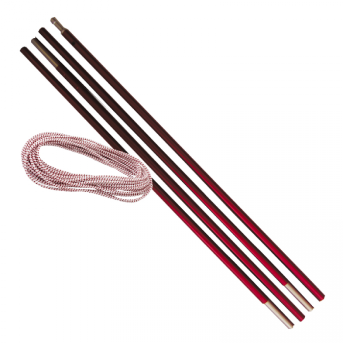 Tramp рем. комплект дуг Alu (4 секции + резинка) (алюминий), TRA-003