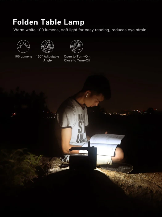 Фонарь прожектор KLARUS RS80GT, 10000Lm, акк.6х3400mAh, черный