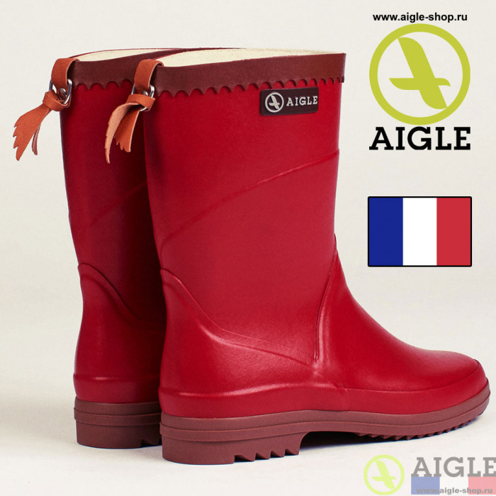 Каучуковые сапоги AIGLE Bison Lady