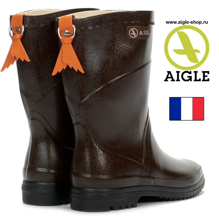 Каучуковые сапоги AIGLE Bison Lady