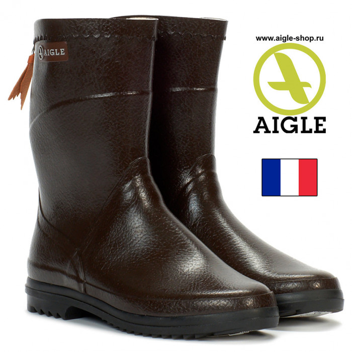 Каучуковые сапоги AIGLE Bison Lady