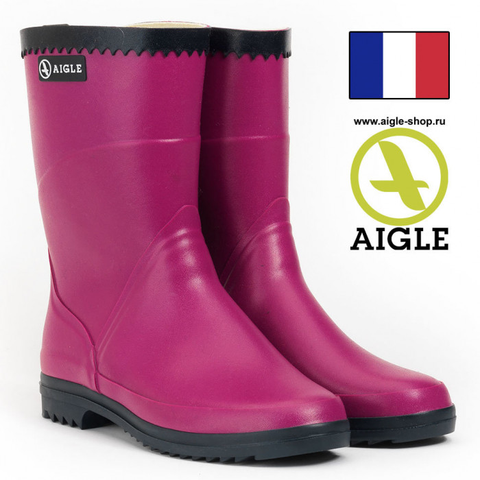 Каучуковые сапоги AIGLE Bison Lady