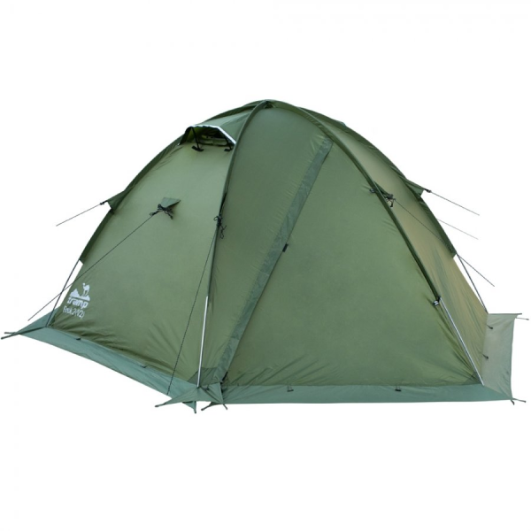 Экспедиционная палатка Tramp Rock 3 (V2) (Зеленый)