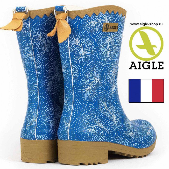 Каучуковые сапоги AIGLE Victorine Bottillon