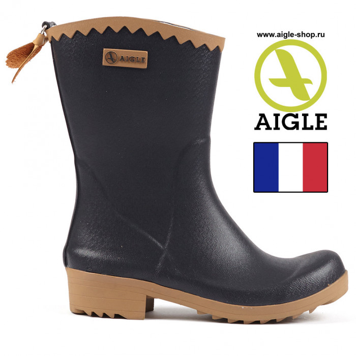 Каучуковые сапоги AIGLE Victorine Bottillon