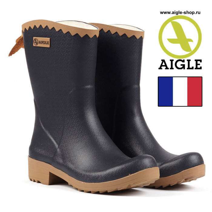 Каучуковые сапоги AIGLE Victorine Bottillon