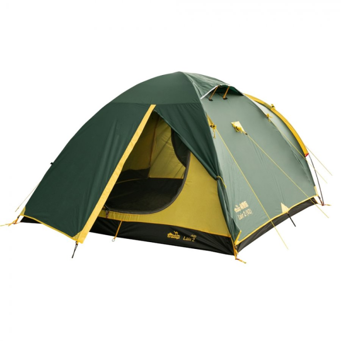 Tramp палатка Lair 2 (V2) (зеленый), TRT-38