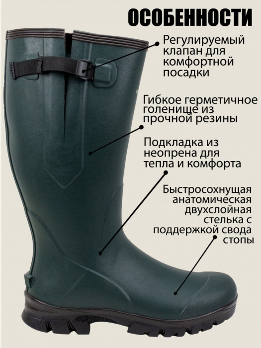 Резиновые сапоги Huntlandia Travel