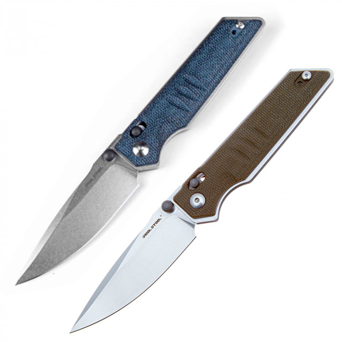 Нож складной Real Steel Sacra Micarta Denim